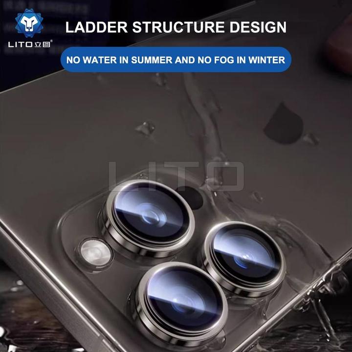 Produktbild Lito Kamera Abdeckung (3 Stück, Apple iPhone 16 Pro Max)