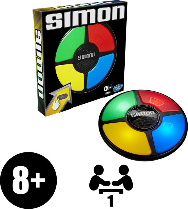 Immagine prodotto Hasbro Gaming Gioco di famiglia Simon (Tedesco, Francese, Portoghese, Inglese, Spagnolo)