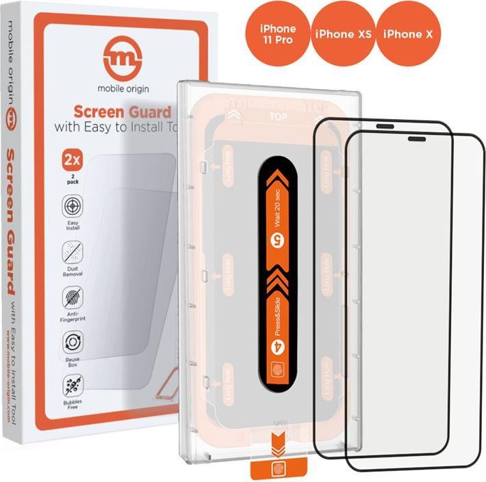 Immagine prodotto Mobile Origin Applicatore facile in confezione da 2 (2 Pezzo/i, Apple iPhone 11 Pro)