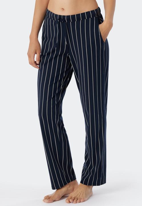 Actual product image Schiesser Mix & Relax Organic Cotton Pyjama Trousers Long (40)