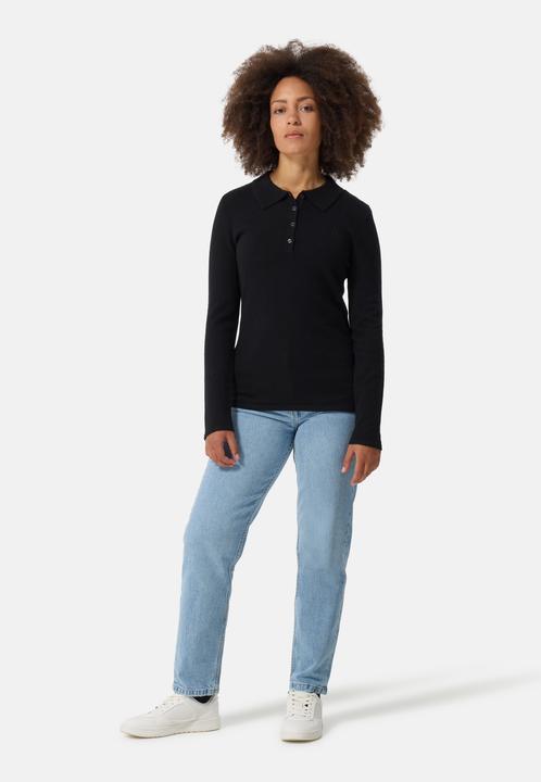 Produktbild Cash-Mere Kaschmir Poloshirt Langarm (S)
