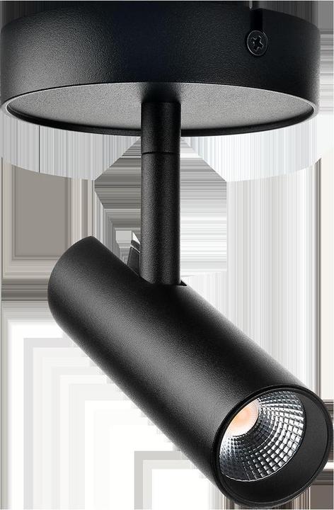 Produktbild Sg Anbaustrahler TUBE Micro S 7W 320810 370lm 3000K 36' UGR19 dim Ra98, schwarz (370 lm)