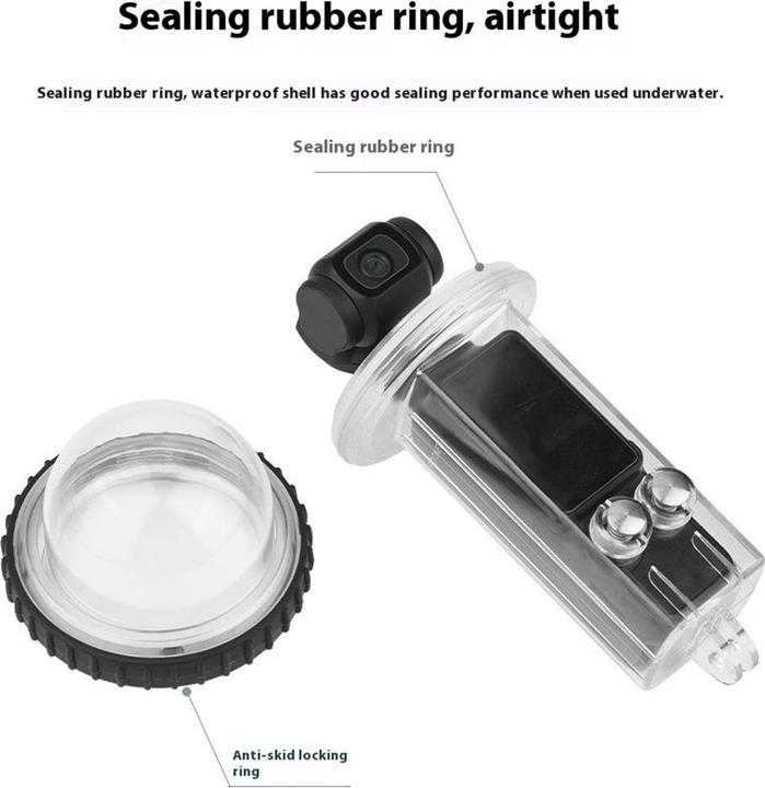Produktbild Ueli Express DJI Osmo Pocket 3 Wasserdichtes Tauchgehäuse 40m (Osmo Pocket 3)
