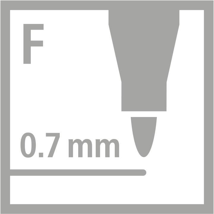 Immagine prodotto STABILO Trio A-Z (Multicolore, 24 x)