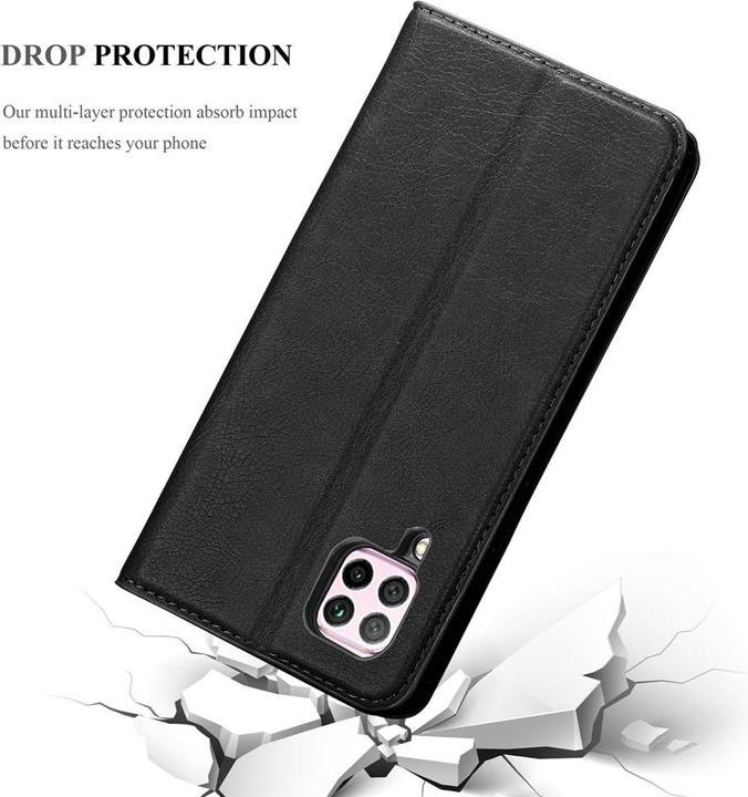 Actual product image Cadorabo Book Invisible Magnet Cover (Huawei Nova 7i, Huawei P40 Lite)