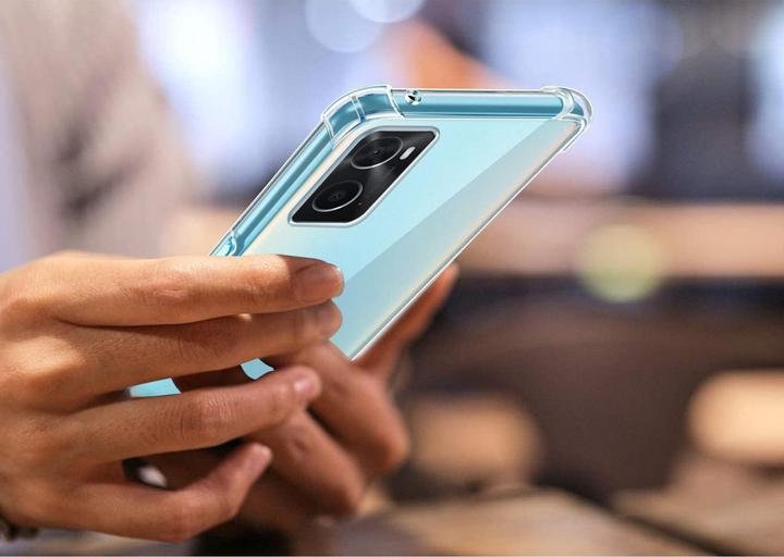 Produktbild Screenguard Oppo A96 4G Hülle Crystal Soft Airbag Bumper (Oppo A96)