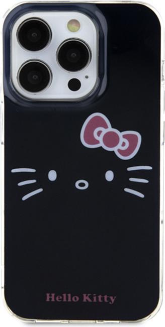 Actual product image Hello Kitty HKHCP14XHKHLK iPhone 14 Pro Max 6.7" czarny/black hardcase IML Kitty Face (Apple iPhone 14 Pro Max)