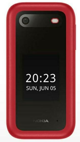 Produktbild Nokia 2660 DS czerwony/red TA-1469 (2.80", 0.30 Mpx, 4G)