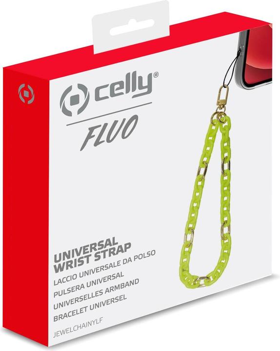 Immagine prodotto Celly Cordino Di Fissaggio Giallo Jewelchainylf