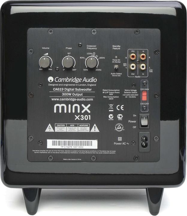 Actual product image Cambridge Audio Minx X301 (1 pcs., 300 W)