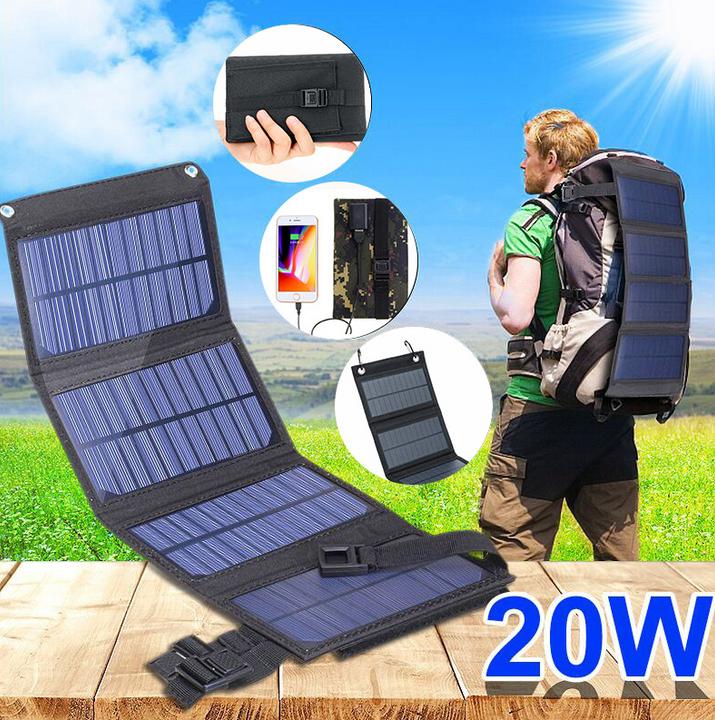 Actual product image Stride Faltbares Solar Panel (20 W, 0.28 kg)