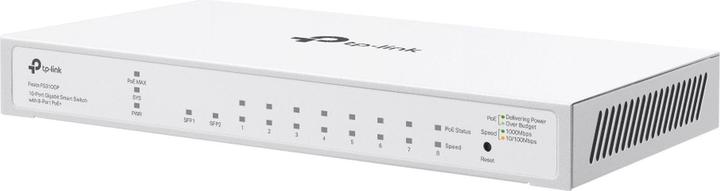 Produktbild TP-Link 10-Port Gigabit Smart Switch With 8-Port Poe Port:8 Gigabit (10 Ports)