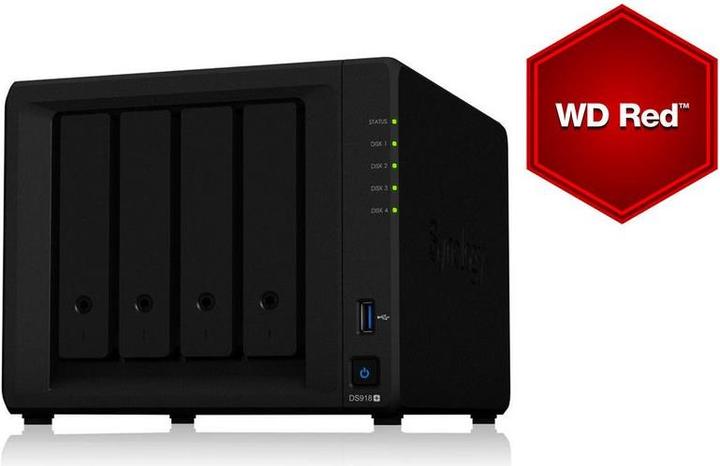 Synology Ds918+ (WD Red)