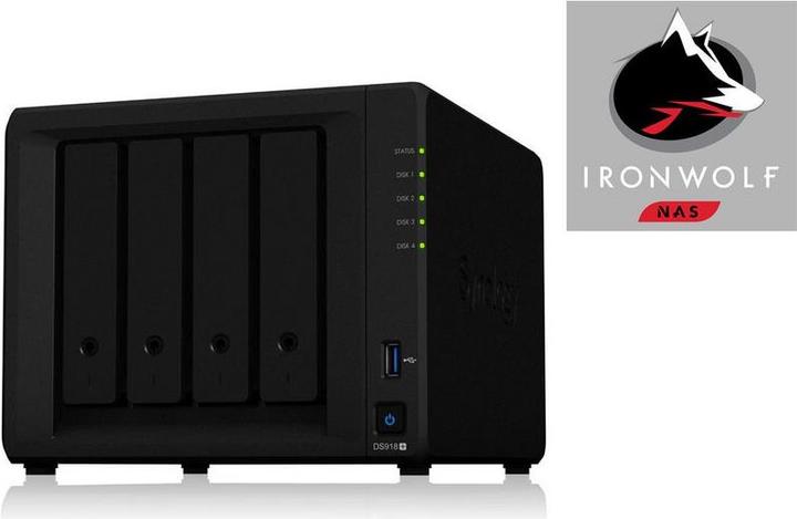 Synology Ds918+ (Seagate Ironwolf)