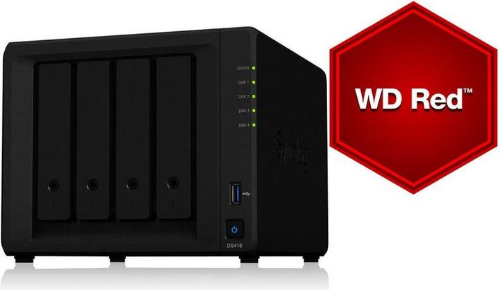 Synology DS418play (WD Red)
