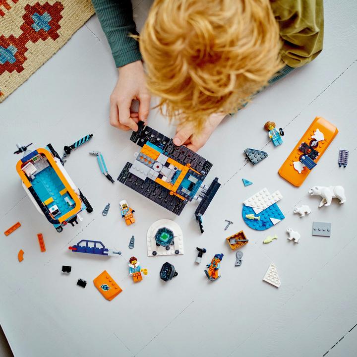 Immagine prodotto LEGO Spazzaneve artico della città con laboratorio mobile (60378, LEGO City)