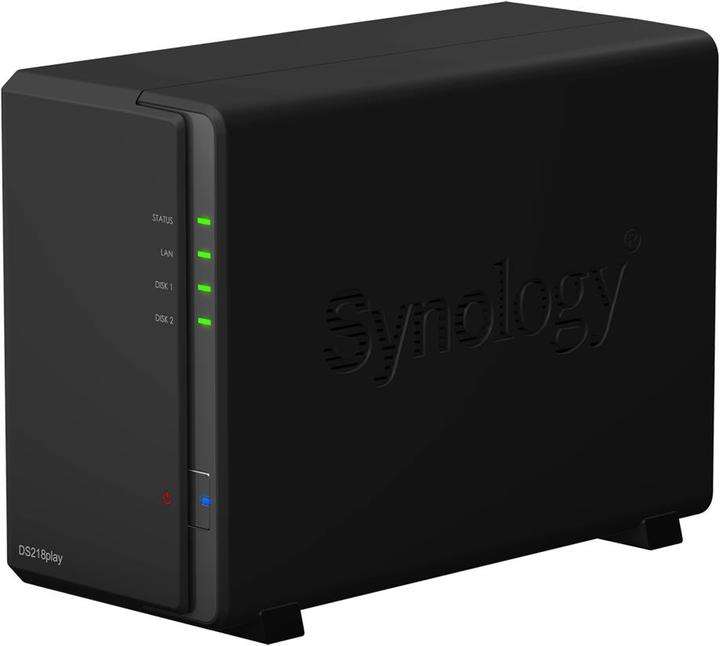 Produktbild Synology DS218play (2 x 3 TB, Seagate Ironwolf)