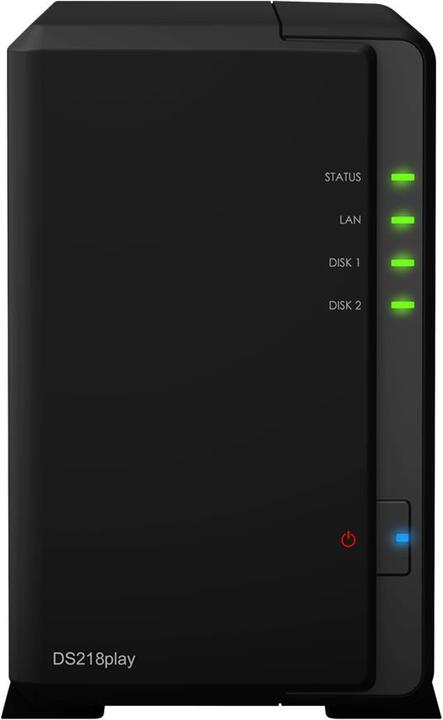 Produktbild Synology DS218play (2 x 3 TB, Seagate Ironwolf)