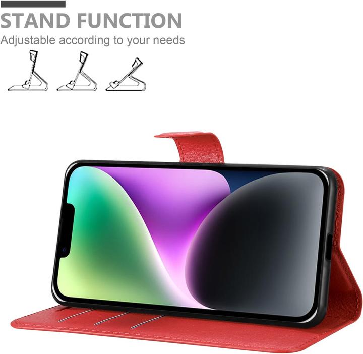 Image du produit Cadorabo Étui de style book stand pour Apple iPhone 14 (Apple iPhone 14)