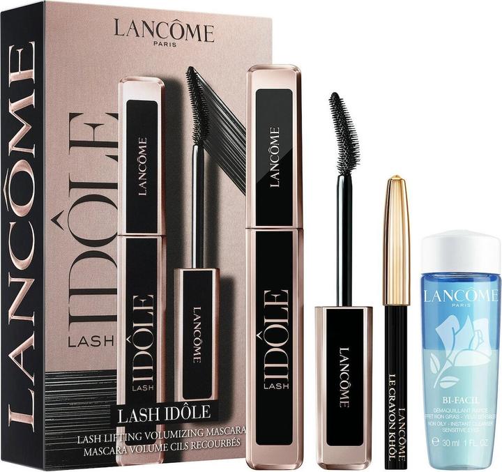 Actual product image Lancôme Lash Idôle Set Lash Idôle Mascara 8ml + Bi-Facil 30ml + Le Crayon Kôle Eye Pencil Mini