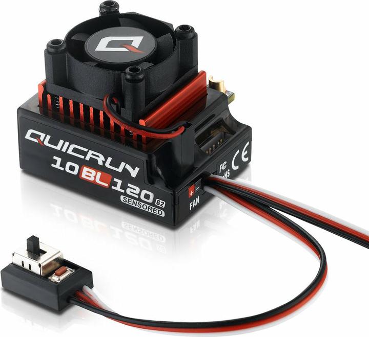 Produktbild Hobbywing QuicRun 10BL120 G2 120A Sensored Regler 2-3s
