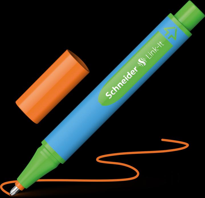Actual product image Schneider LINK-IT - Ballpoint pen (Orange, 1 x)