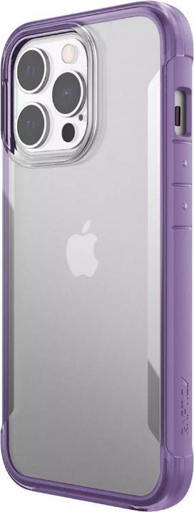 Immagine prodotto Raptic iPhone 13 Pro - /X-Doria Terrain - Impact Case, mit violettem Rahmen (Apple iPhone 13 Pro)