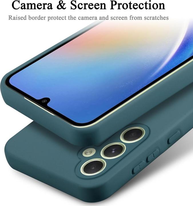 Image du produit Cadorabo Housse pour Samsung Galaxy A34 5G TPU avec protection liquide Design en silicone (Samsung Galaxy A34 5G)
