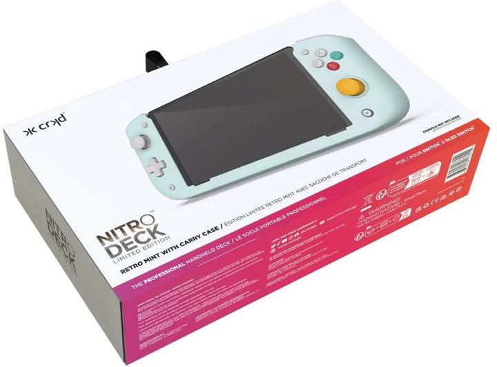 Actual product image CRKD Nitro Deck Retro for Switch & OLED Switch Limited Edition (Switch OLED, Switch)