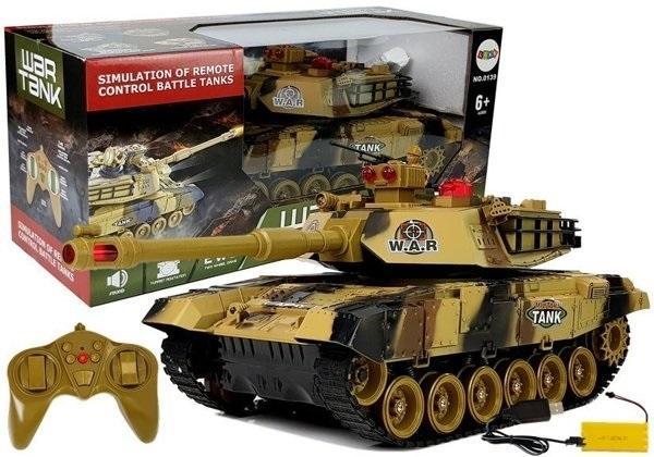 Produktbild Lean Toys Grosser funkgesteuerter Panzer 2,4 GHz