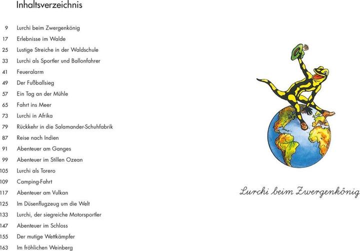 Immagine prodotto Lurchis Abenteuer 1: Das lustige Salamanderbuch (Tedesco, Erwin Kühlewein, 2019)