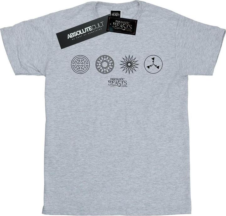 Produktbild Fantastic Beasts Circular Icons TShirt (XXL)