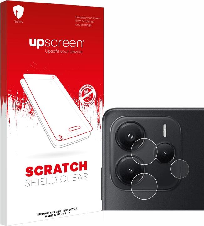 Actual product image upscreen Scratch Shield Protector (1 Piece, Xiaomi Redmi Note 14)