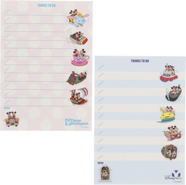 Actual product image Disney Notizbuch Mickey Minnie Tokyo Resort