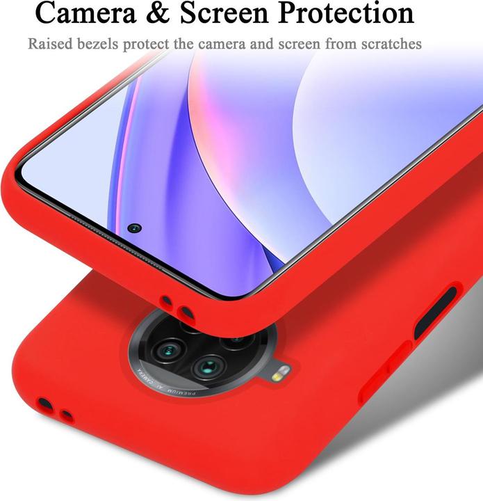 Actual product image Cadorabo TPU Liquid Silicone Case Cover (Mi 10T Lite)
