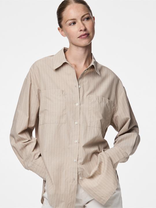 Image du produit Pieces Pcmelia Ls Loose Shirt Wvn Noos Bc (S)