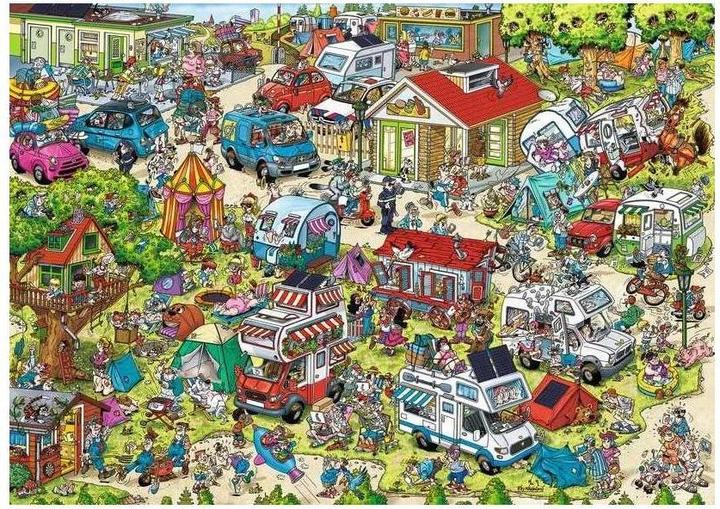 Actual product image Ravensburger The Campsite (1000 pieces)