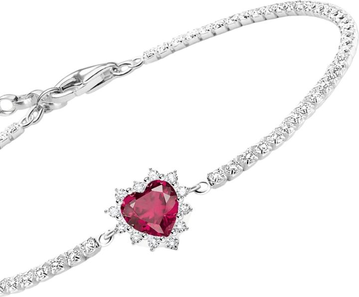 Actual product image Thomas Sabo Herz Armband Romance Silber (19 cm, 925 silver)