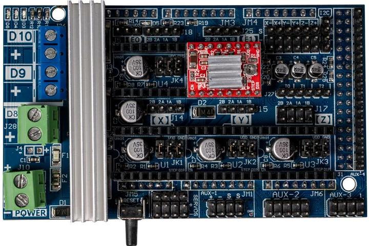 Actual product image Joy-it Motor driver ARD-RAMPS-Kit1.6