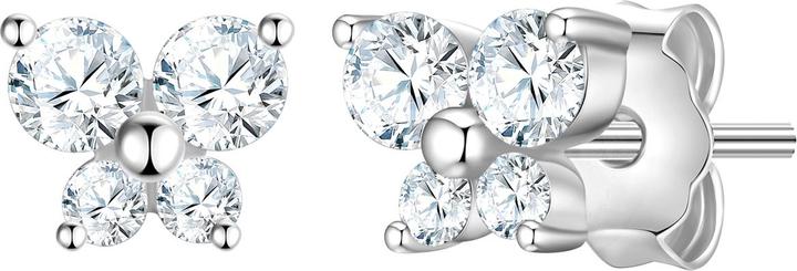 Glanzstücke München Damen Ohrringe Schmetterling Sterling Silber - 34510 (Sterling Silber 100%)