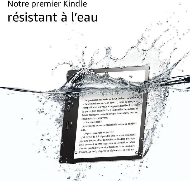 Image du produit Amazon Kindle Oasis (2017) (7", 8 Go, Graphite, Aluminium)