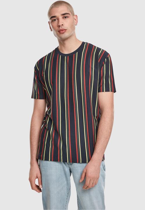 Immagine prodotto Urban Classics Maglietta stampata a righe retrò sovradimensionata (5XL)