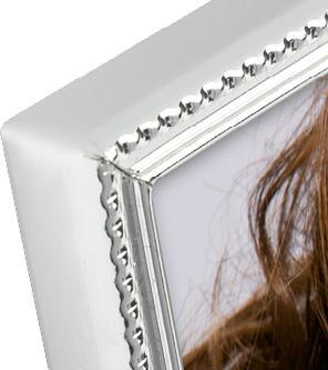 Actual product image ZEP Picture Frame 120S04-6R Silver Plated 15x20 cm (15 x 20 cm)