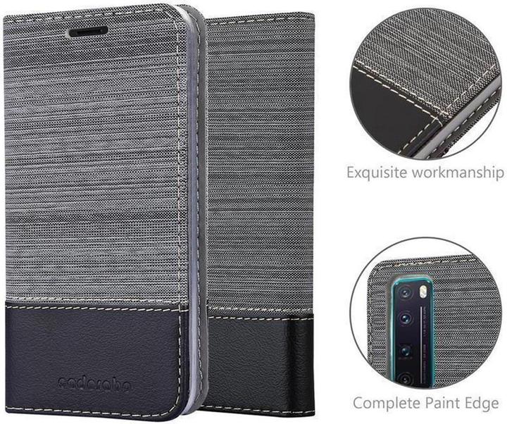Produktbild Cadorabo Book Jeans Optik Cover (Huawei Nova 7 5G)