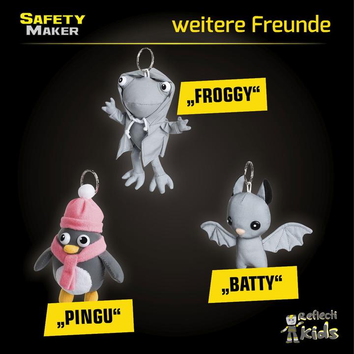 Immagine prodotto SafetyMaker Ciondolo morbido Froggy riflettente