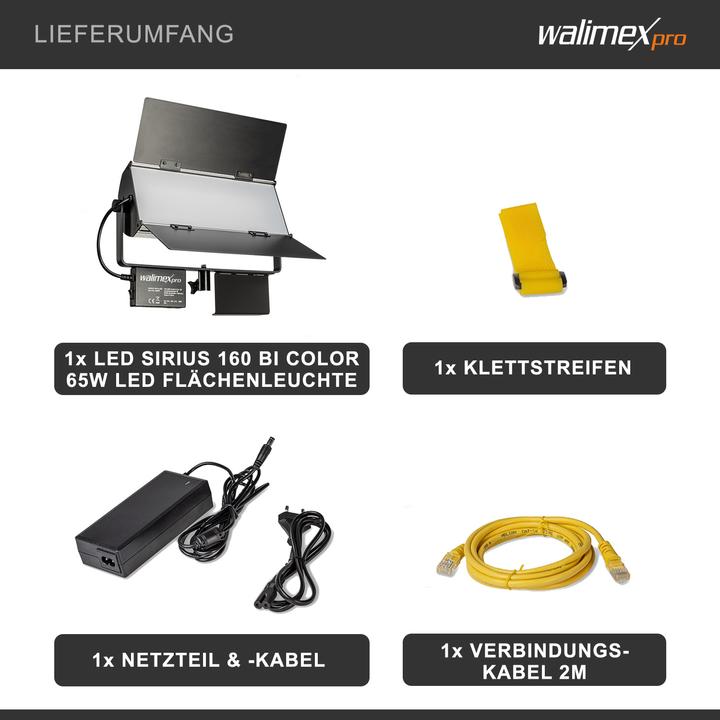 Actual product image Walimex Sirius 160 (Surface luminaire, Video light)