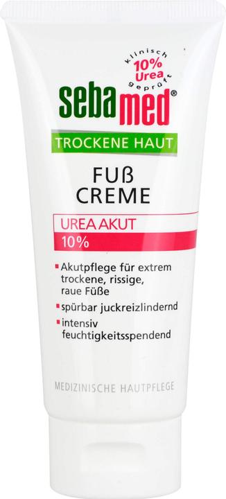 Sebamed Sebmed, Fusscreme 10% Harnstoff, 100 ml (Fusscrème & Fussgel, 100 ml)