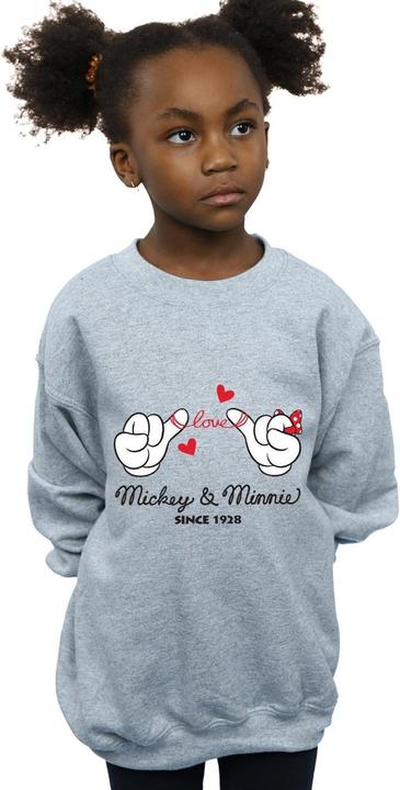 Image du produit Disney - Sweat MICKEY MOUSE LOVE HANDS - Fille (152, 158)
