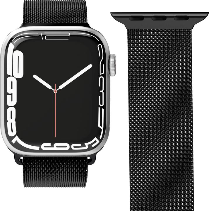 Vonmählen Milanese Loop Case (38 mm, 40 mm, 41 mm, Stainless Steel, Apple Watch Series 1, Apple Watch Series 2, Apple Watch Series 3, Apple Watch Series 4, Apple Watch Series 5, Apple Watch Series 6, Apple Watch Series 7, Apple Watch Series 8, Apple Watch Series 9, Apple Watch SE)