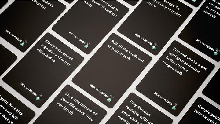 Produktbild Dyce Games Pick Your Poison After Dark Edition - The Would You Rather...? Adult Party Game (Englisch) (Englisch)